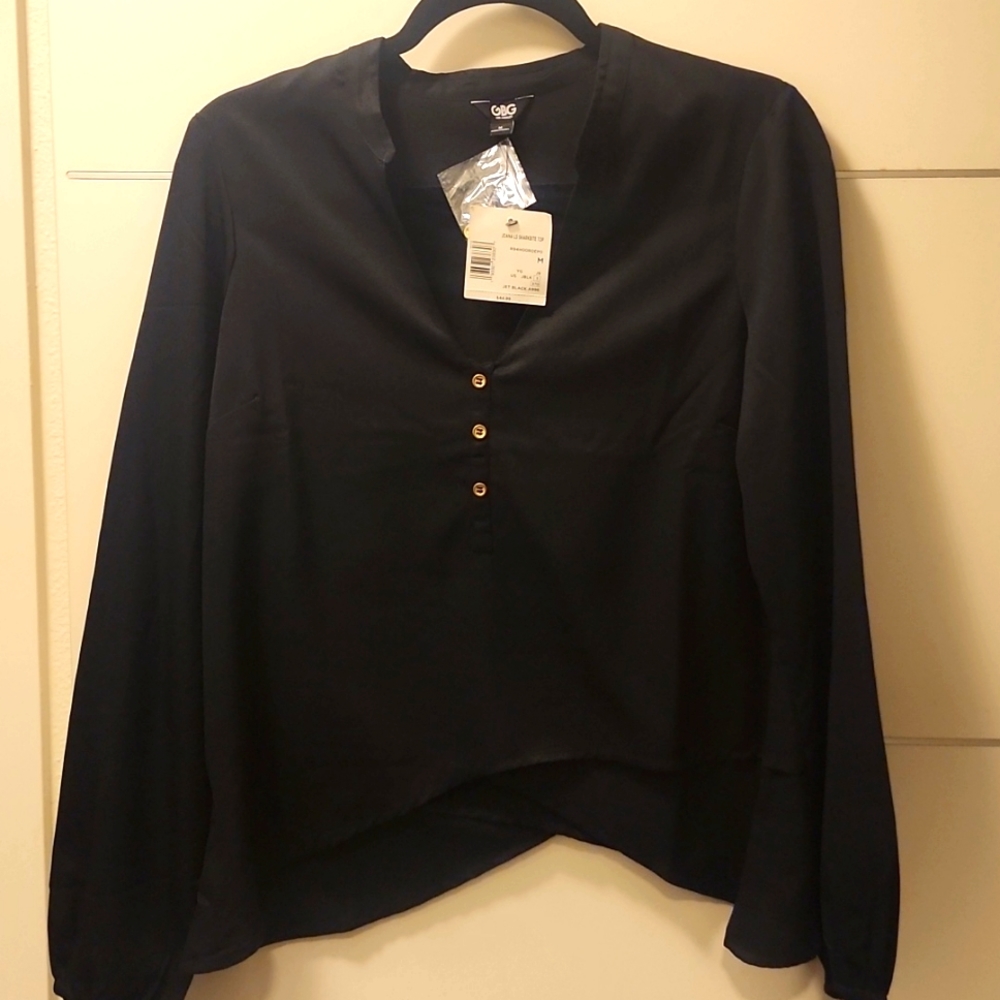 NWT GBG - Joana LS Sharkbite Top